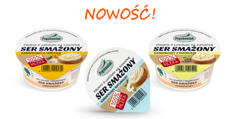 Nowe smaki serów smażonych!